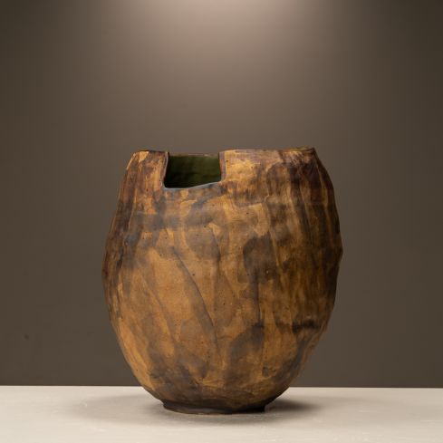 vaso camuflagem casca de árvore m