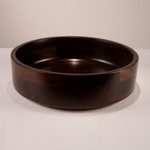 bowl em jacarandá . anônimo 