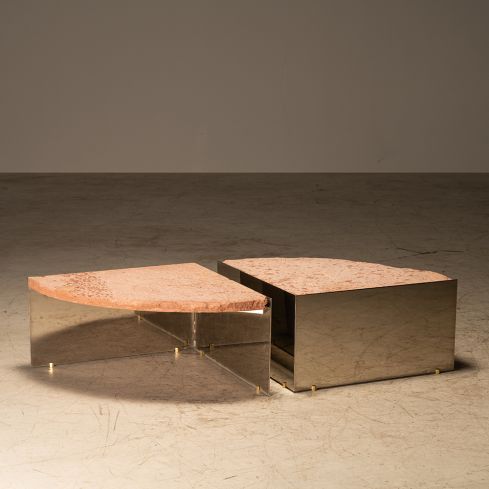 Mesa lateral "dois irmãos"