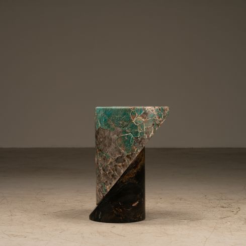 mesa lateral "oblíqua" - rochas amazonita e capolavoro