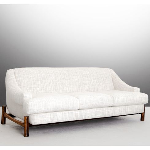 sofá arredondado . móveis cimo